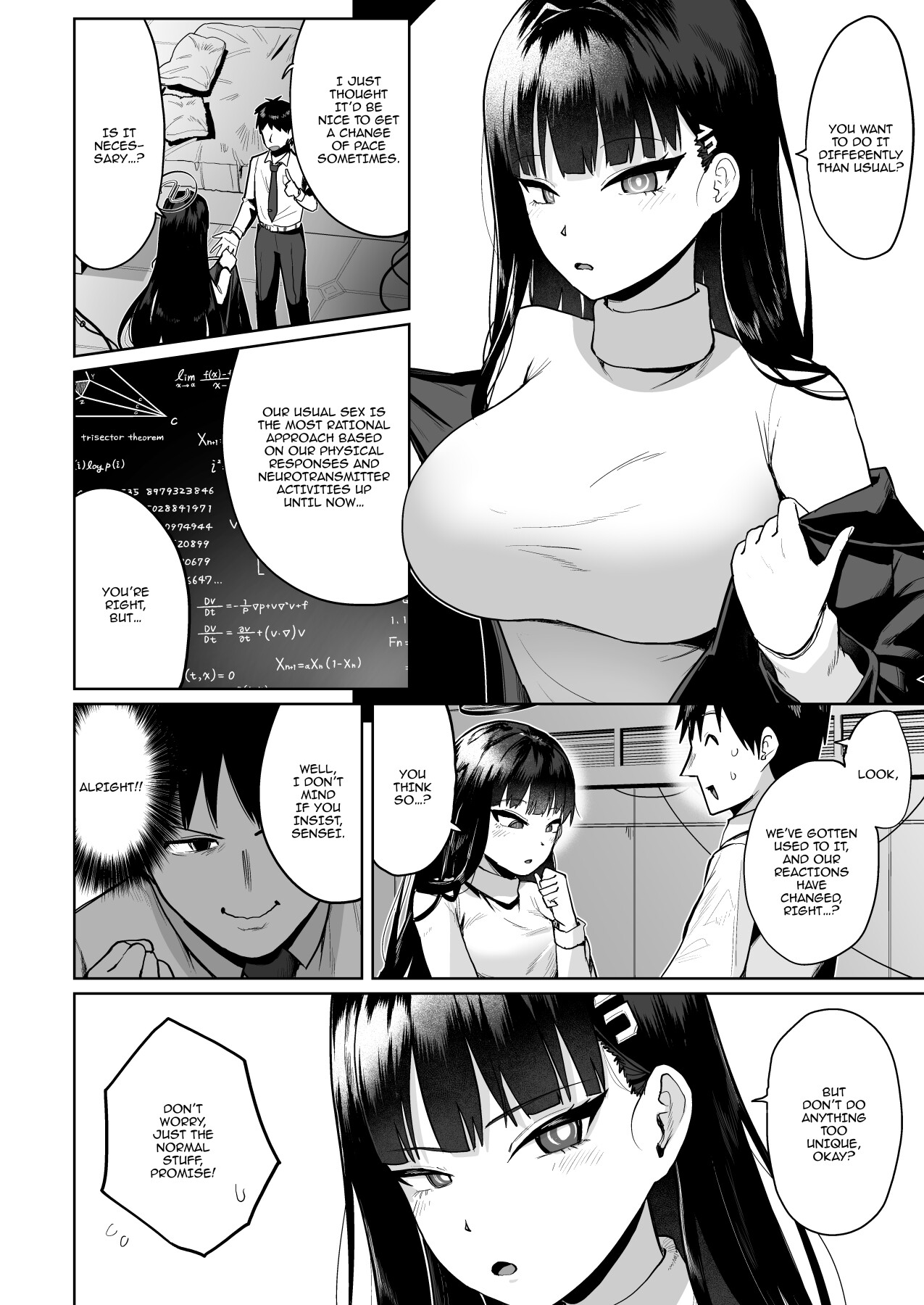 Hentai Manga Comic-Rio's Logical Sex and Sensei's Illogical Sex-Read-5